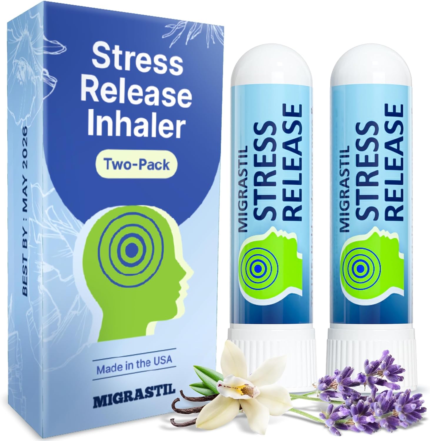 Migrastil Stress Release Inhaler 2-Pack – Migrastil Natural Pain