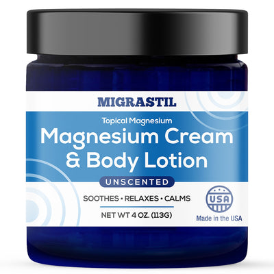 Migrastil Unscented Magnesium Cream