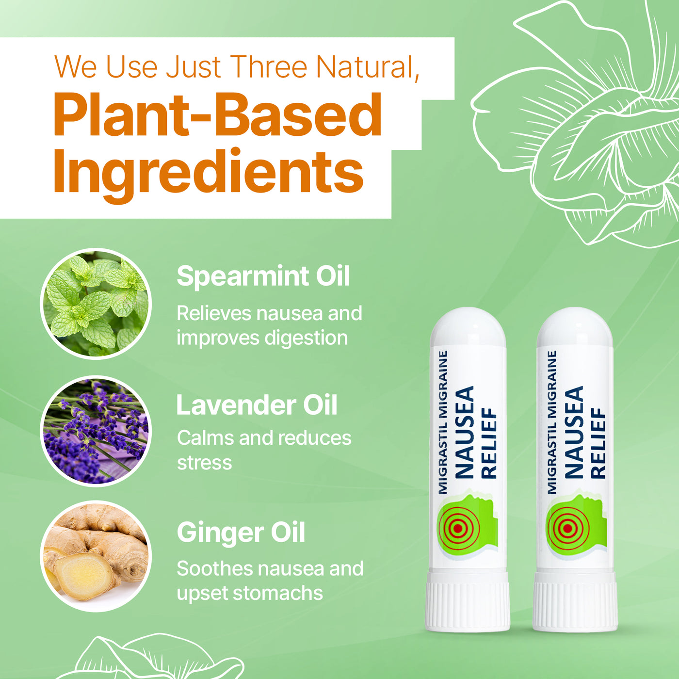 Migrastil Migraine Nausea Inhaler 2-Pack – Migrastil Natural Pain Relief