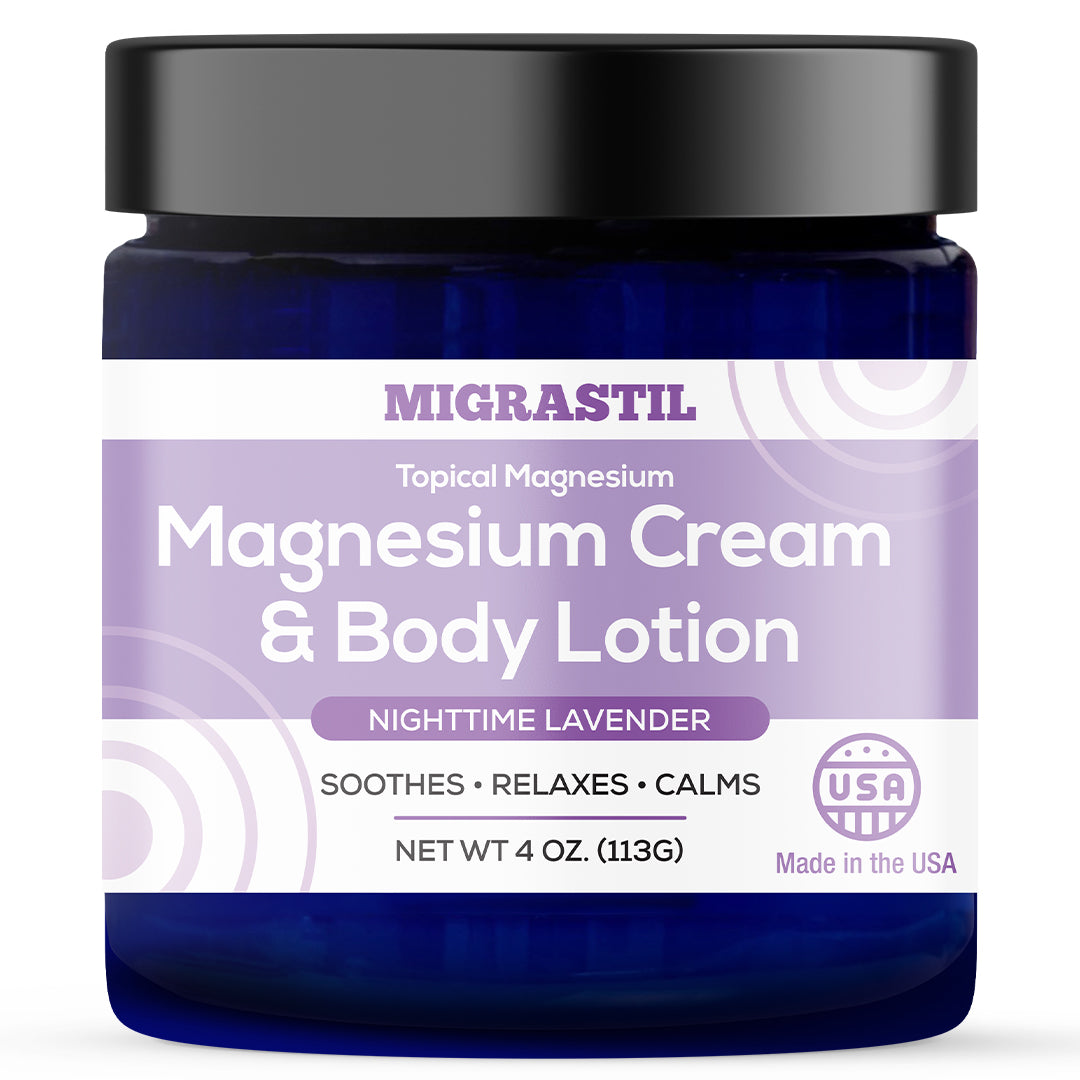 NEW! Migrastil Nighttime Lavender Magnesium Cream