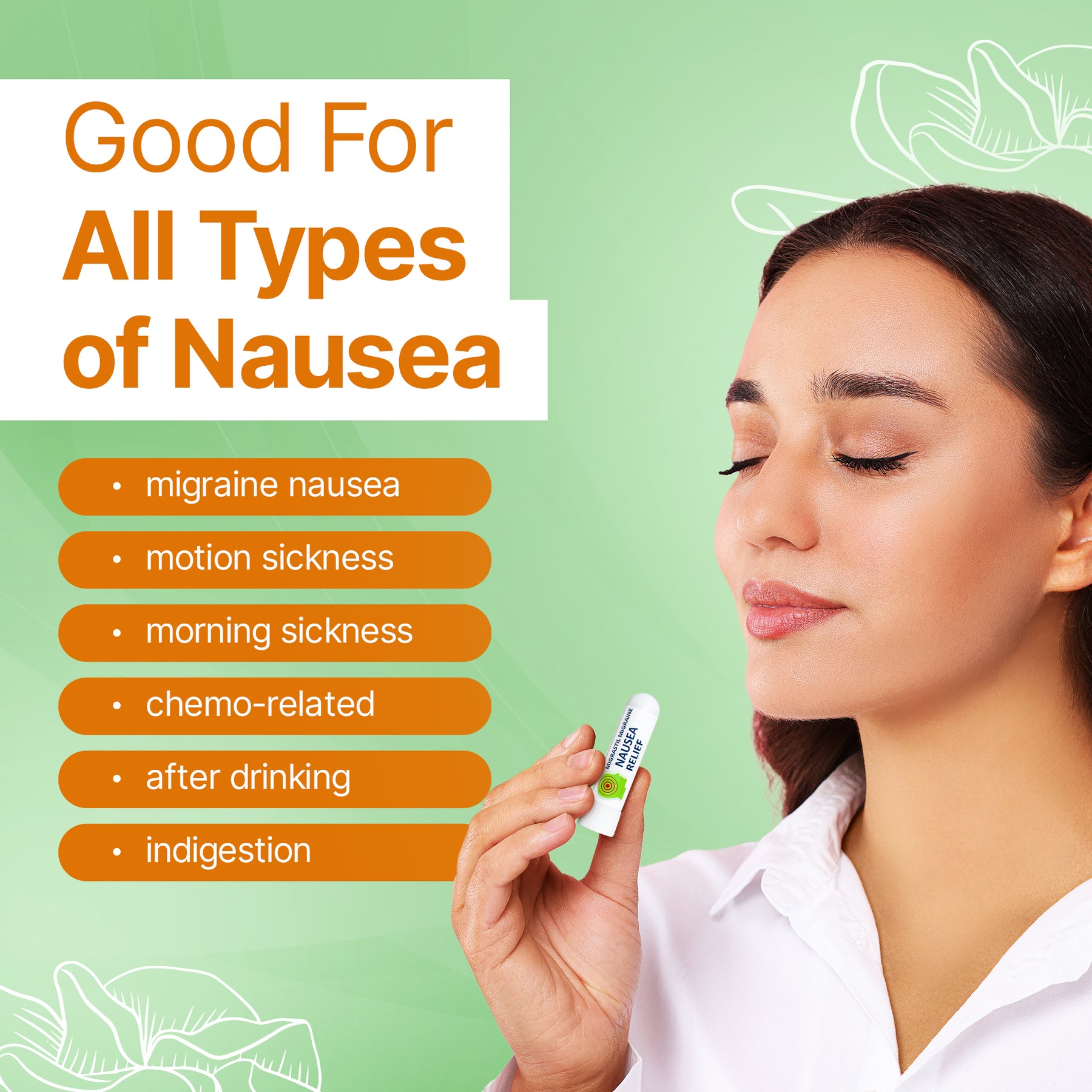 Migrastil Migraine Nausea Inhaler 2-Pack – Migrastil Natural Pain Relief