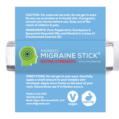 Migraine Stick Super Bundle with Original, Extra Strength, and Magnesium Migraine Sticks