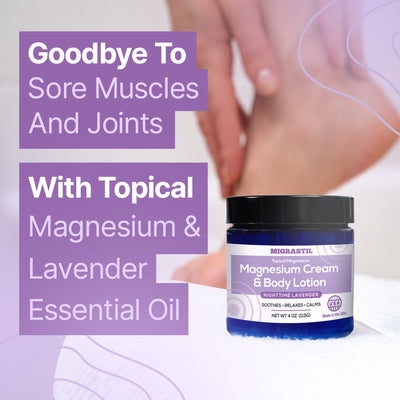 NEW! Migrastil Nighttime Lavender Magnesium Cream