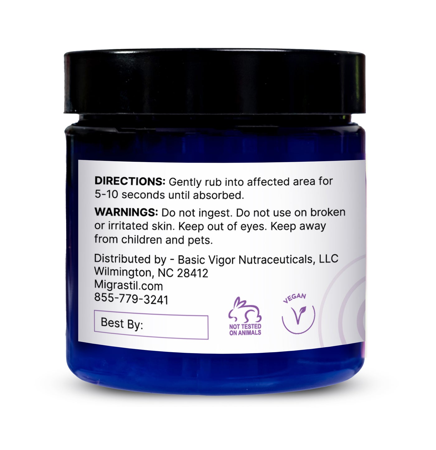 NEW! Migrastil Nighttime Lavender Magnesium Cream