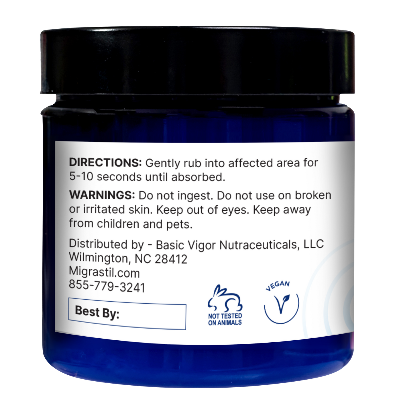 Migrastil Unscented Magnesium Cream