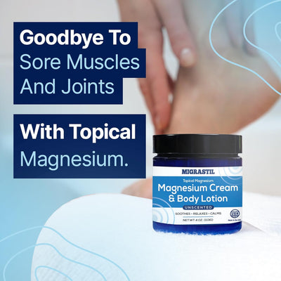 Migrastil Unscented Magnesium Cream