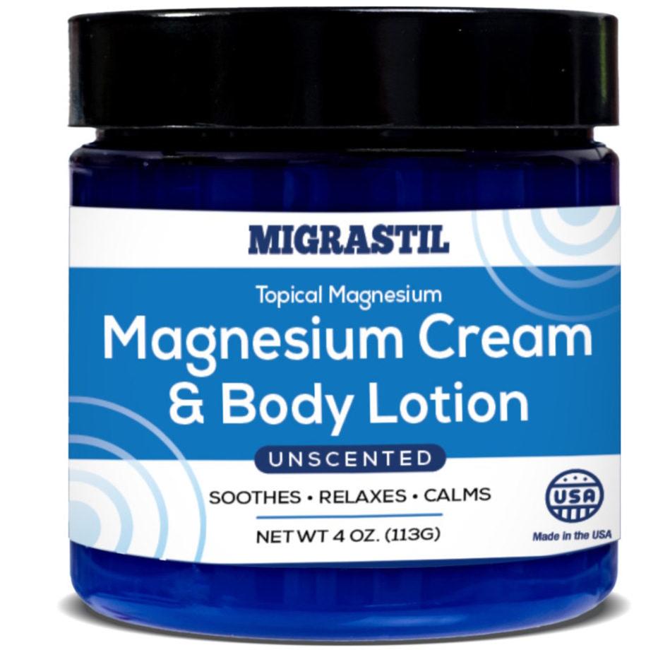 Migrastil Unscented Magnesium Cream